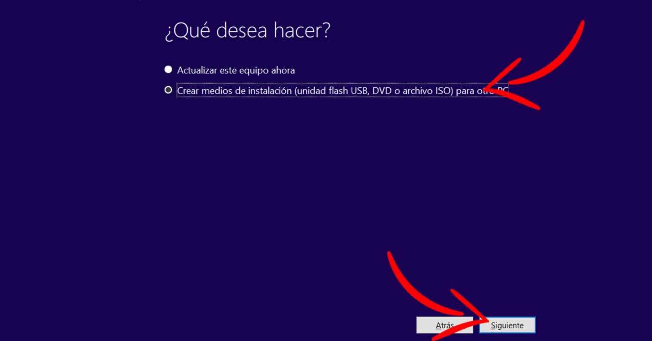 Cómo crear una iso de Windows 10