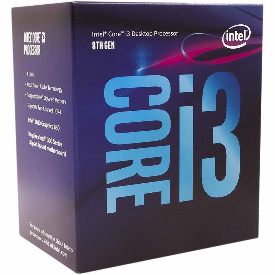 caja del procesador intel core i3 8100 el mejor procesador barato